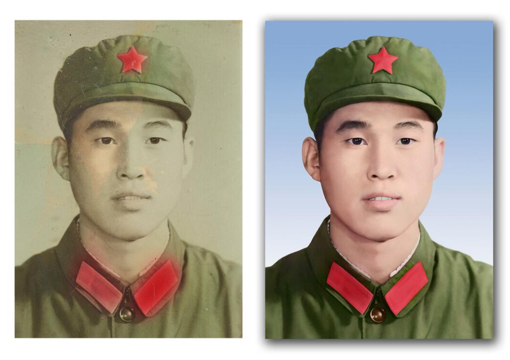 熊口管理区破损照片修复-18